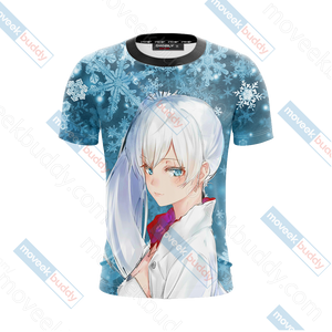 RWBY Weiss Schnee 3D T-shirt   