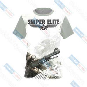 Sniper Elite V2 Unisex 3D T-shirt   