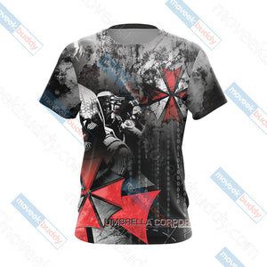Resident Evil Umbrella Corp Unisex 3D T-shirt   