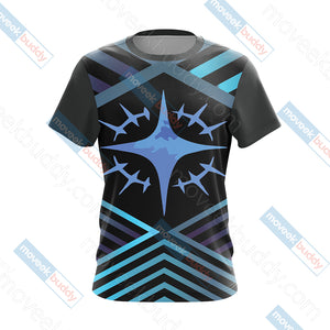 Elsword - LuCiel symbol Unisex 3D T-shirt   