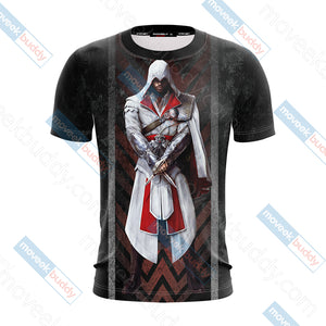 Assassin's Creed: Ezio Auditore New Unisex 3D T-shirt   