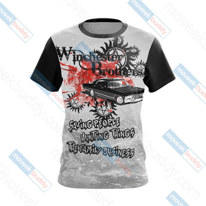 Supernatural - Winchester Unisex 3D T-shirt   