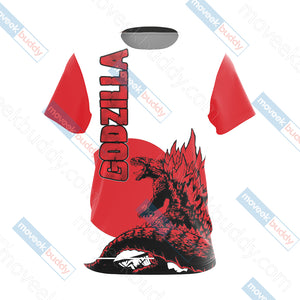 Godzilla New Version Unisex 3D T-shirt   