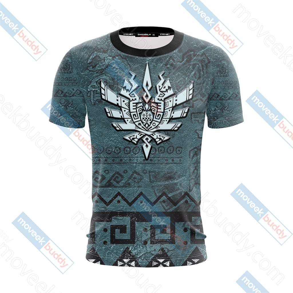 Monster Hunter Unisex 3D T-shirt   