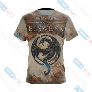 The Elder Scrolls Online - Elsweyr Unisex 3D T-shirt   