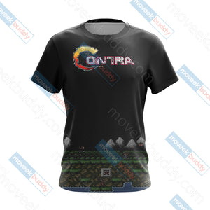 Contra (video game)  Unisex 3D T-shirt   