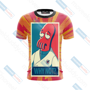 Futurama why not Zoidberg Unisex 3D T-shirt   