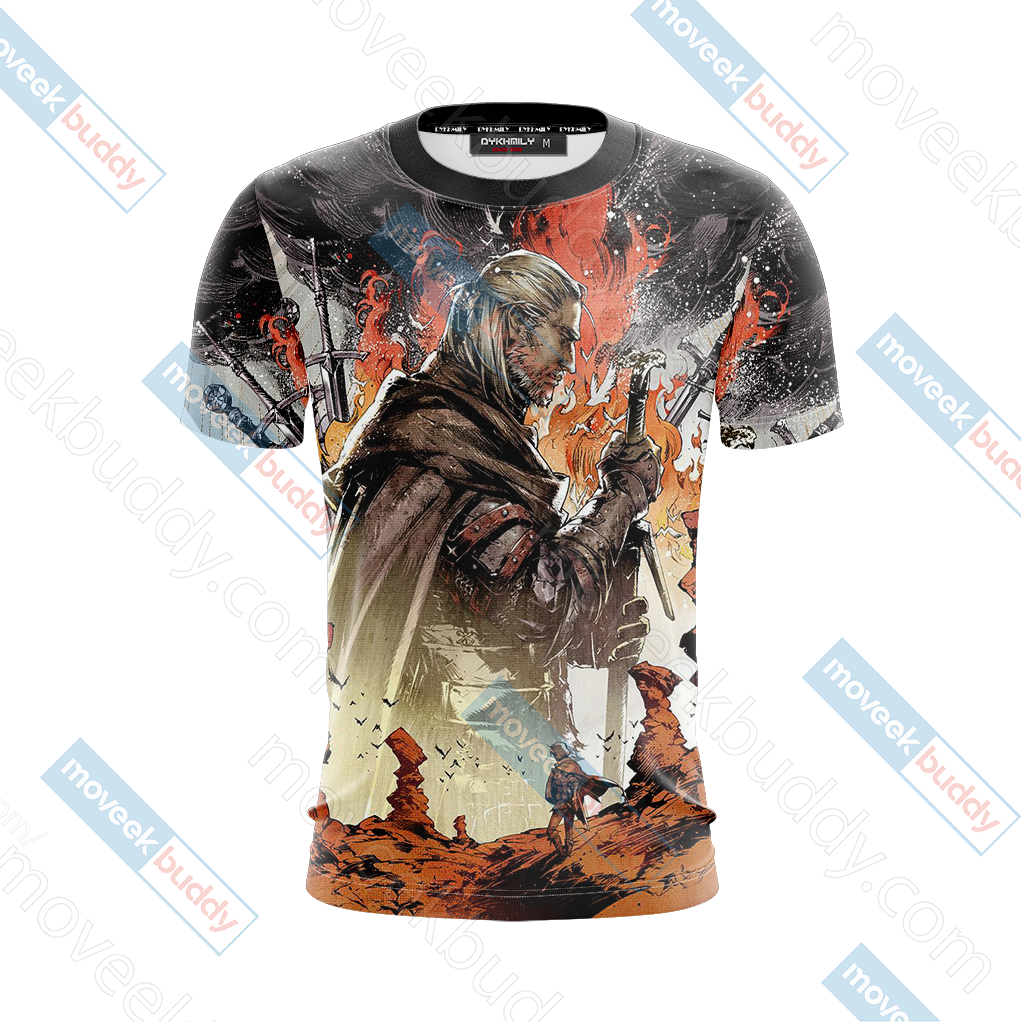 The Witcher New Version Unisex 3D T-shirt   