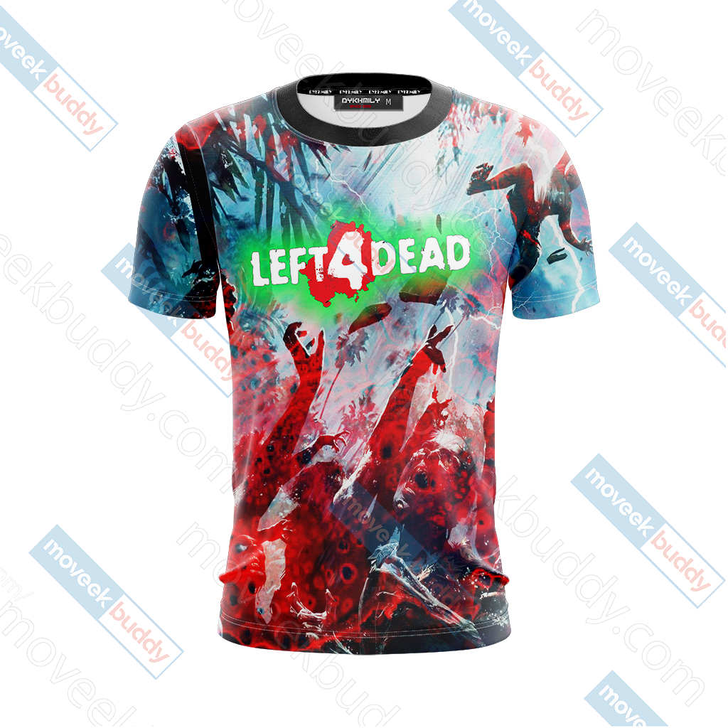 Left 4 Dead Symbol Unisex 3D T-shirt   