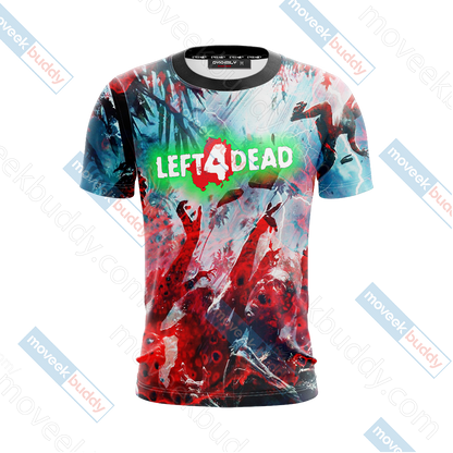 Left 4 Dead Symbol Unisex 3D T-shirt   