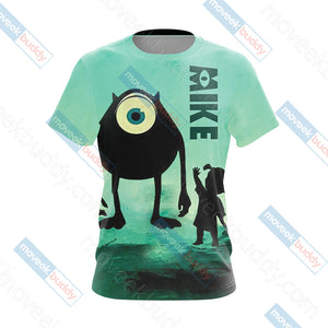 Monsters, Inc. Unisex 3D T-shirt   