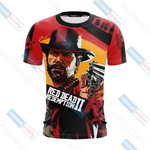 Red Dead Redemption 2 Unisex 3D T-shirt   