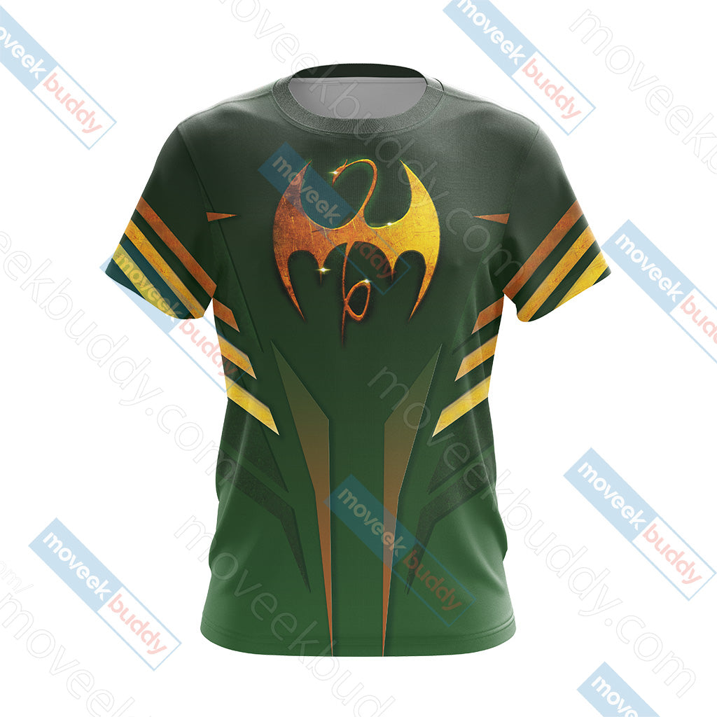 Iron Fist (comics) Unisex 3D T-shirt   