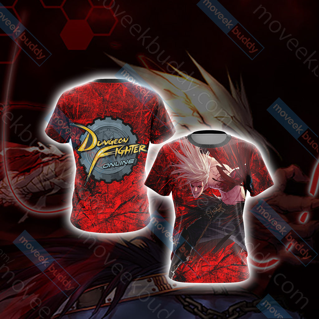 Dungeon Fighter Online - Berserker Unisex 3D T-shirt   