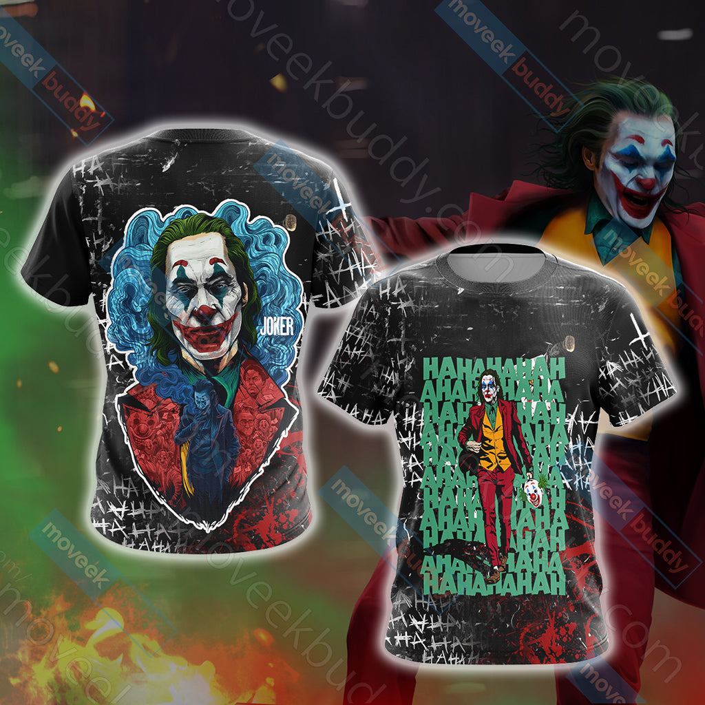 Joker Hahaha Unisex 3D T-shirt   