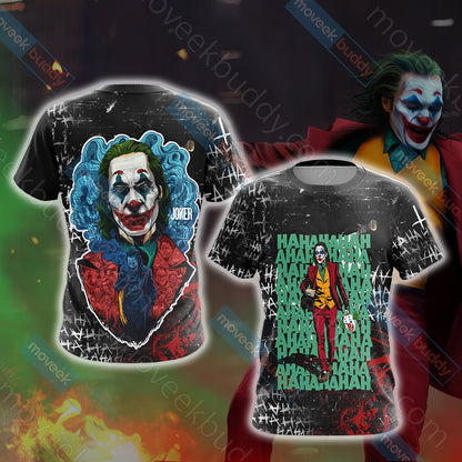 Joker Hahaha Unisex 3D T-shirt   