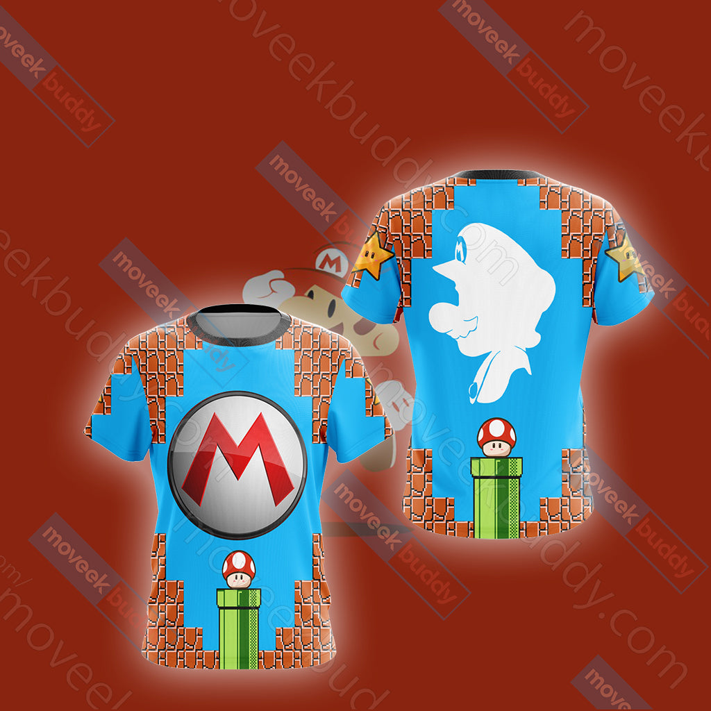 Mario New Unisex 3D T-shirt   