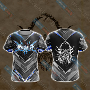 Hazama-crest BlazBlue Unisex 3D T-shirt   