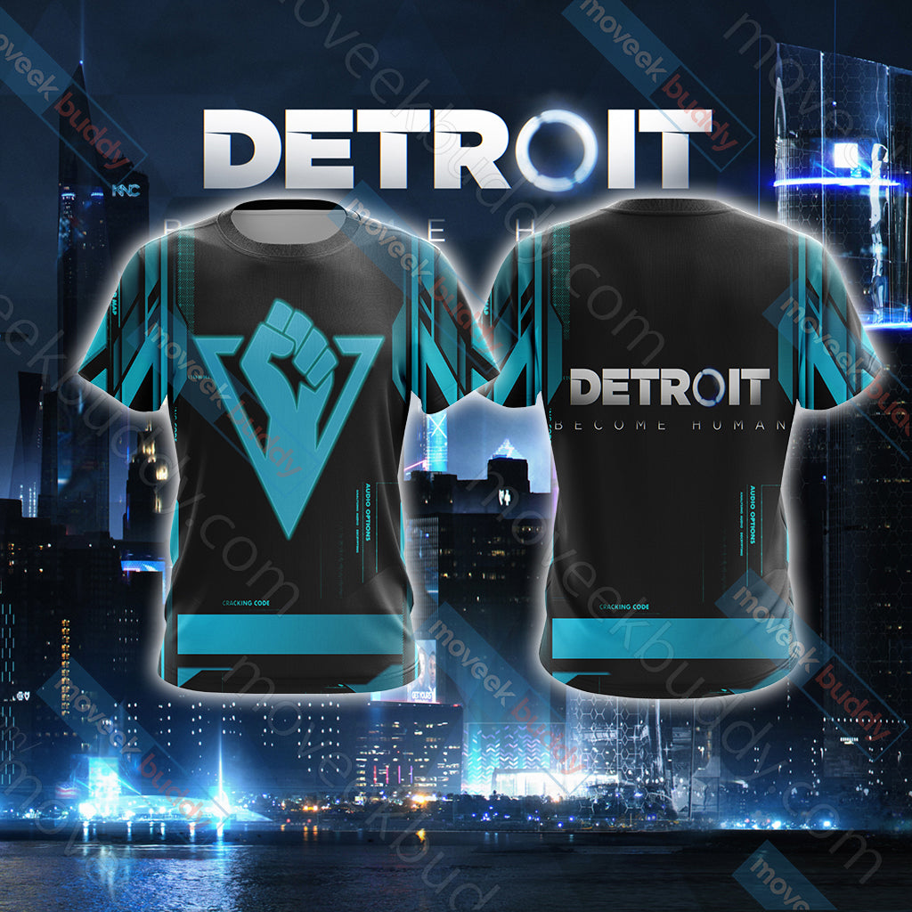 Detroit: Become Human Unisex 3D T-shirt   