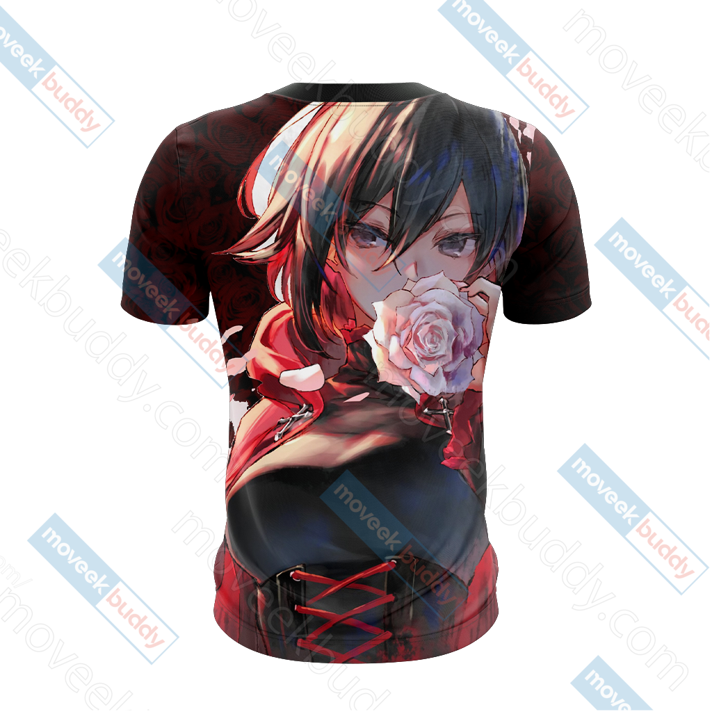 RWBY Ruby Rose New Look 3D T-shirt   
