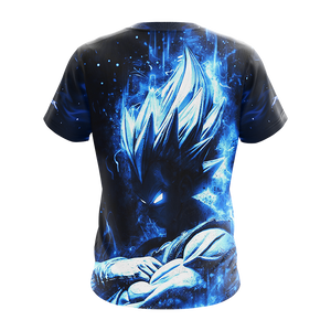 Dragon Ball Vegeta Unisex 3D T-shirt Zip Hoodie   