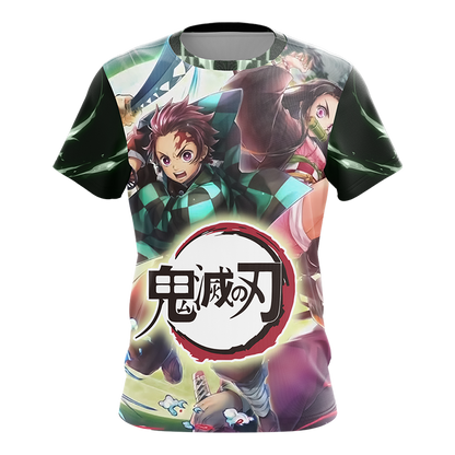 Demon Slayer: Kimetsu no Yaiba Unisex 3D T-shirt Zip Hoodie Pullover Hoodie   