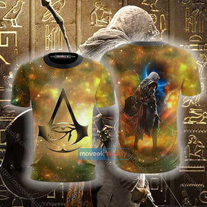 Assassin's Creed Origins Bayek Cosplay Unisex 3D T-shirt US/EU S (ASIAN L)  