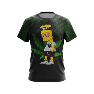 Bart The Simpsons Unisex 3D T-shirt   