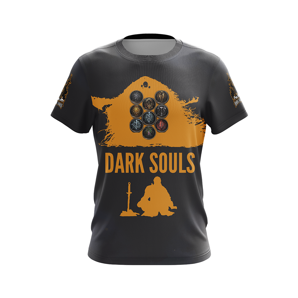 Dark Souls Game Convenants Unisex 3D T-shirt   