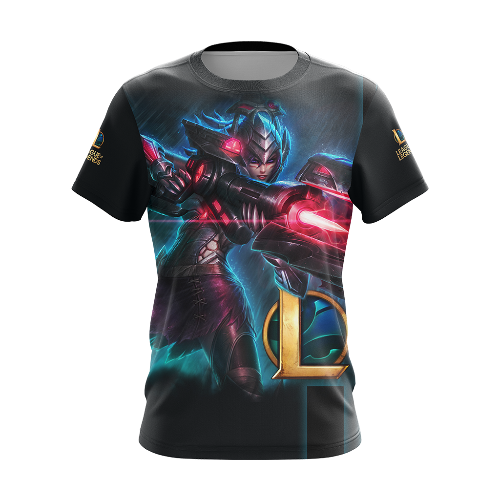 League of Legends - Caitlyn Champion Unisex 3D T-shirt   