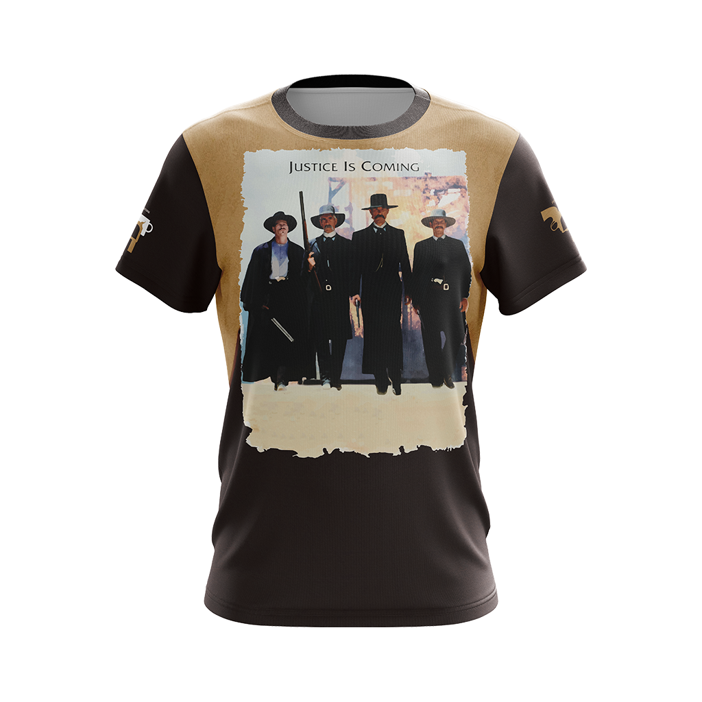 Tombstone - Justice Is Coming Unisex 3D T-shirt   