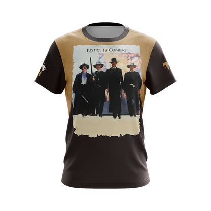 Tombstone - Justice Is Coming Unisex 3D T-shirt   