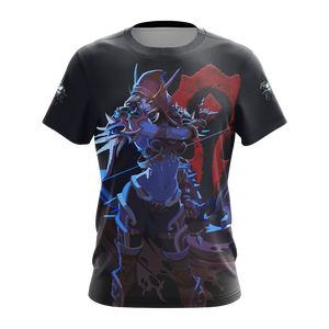World of Warcraft - Sylvanas Windrunner Unisex 3D T-shirt   