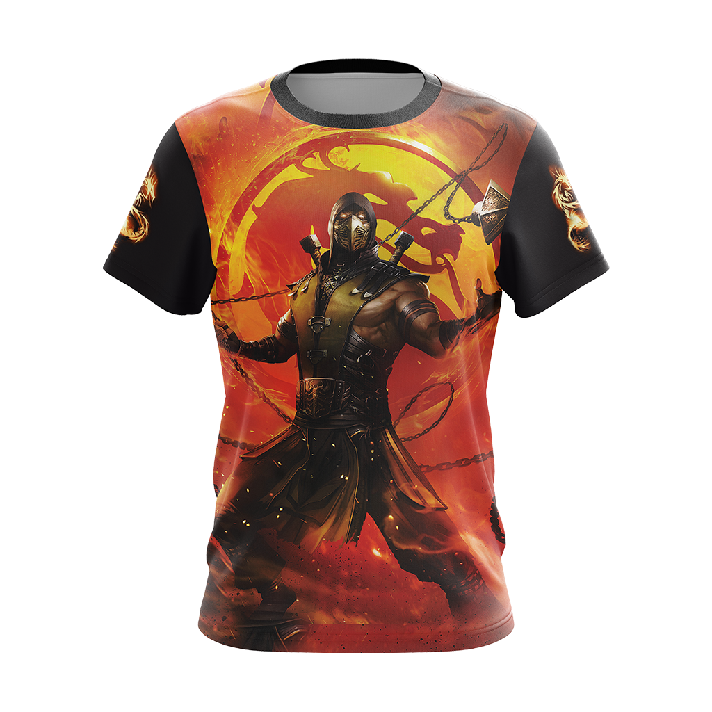 Mortal Kombat Unisex 3D T-shirt   
