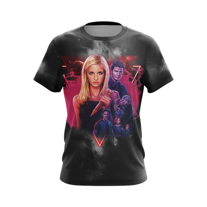 Buffy The Vampire Slayer New Look Unisex 3D T-shirt   