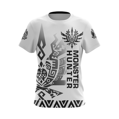 Monster Hunter Ultimate 4 Symbol Unisex 3D T-shirt   