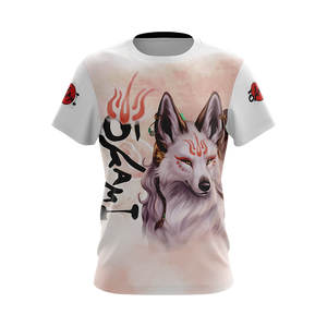 Okami Fox Unisex 3D T-shirt   