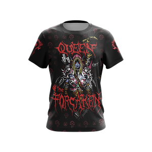 World Of Warcraft - Queen of the Forsaken Unisex 3D T-shirt   