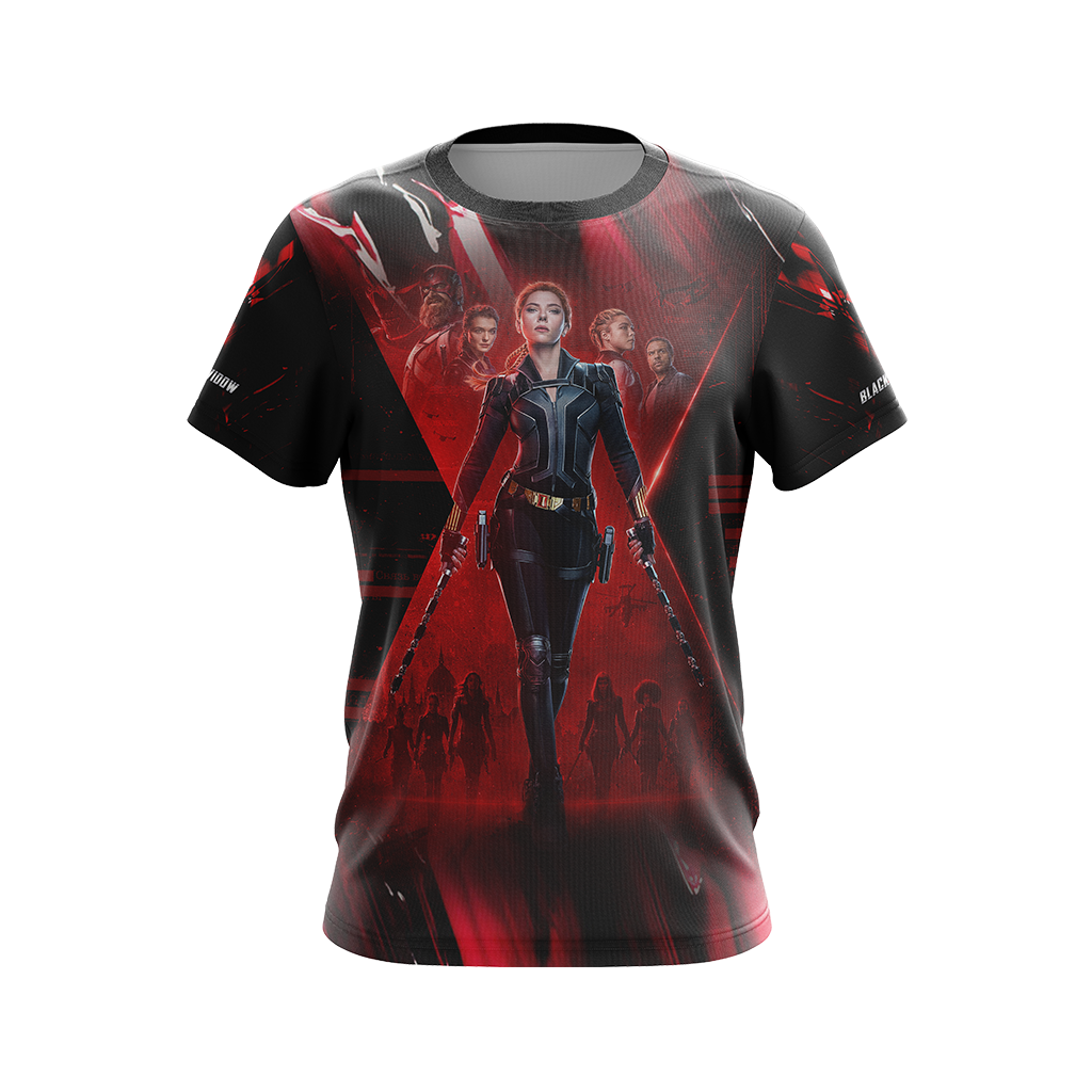 Black Widow New Style Unisex 3D T-shirt   