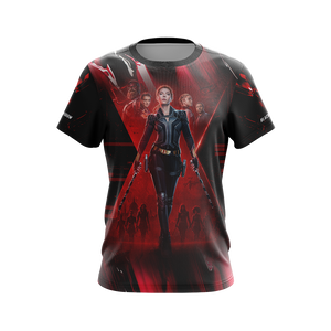 Black Widow New Style Unisex 3D T-shirt   