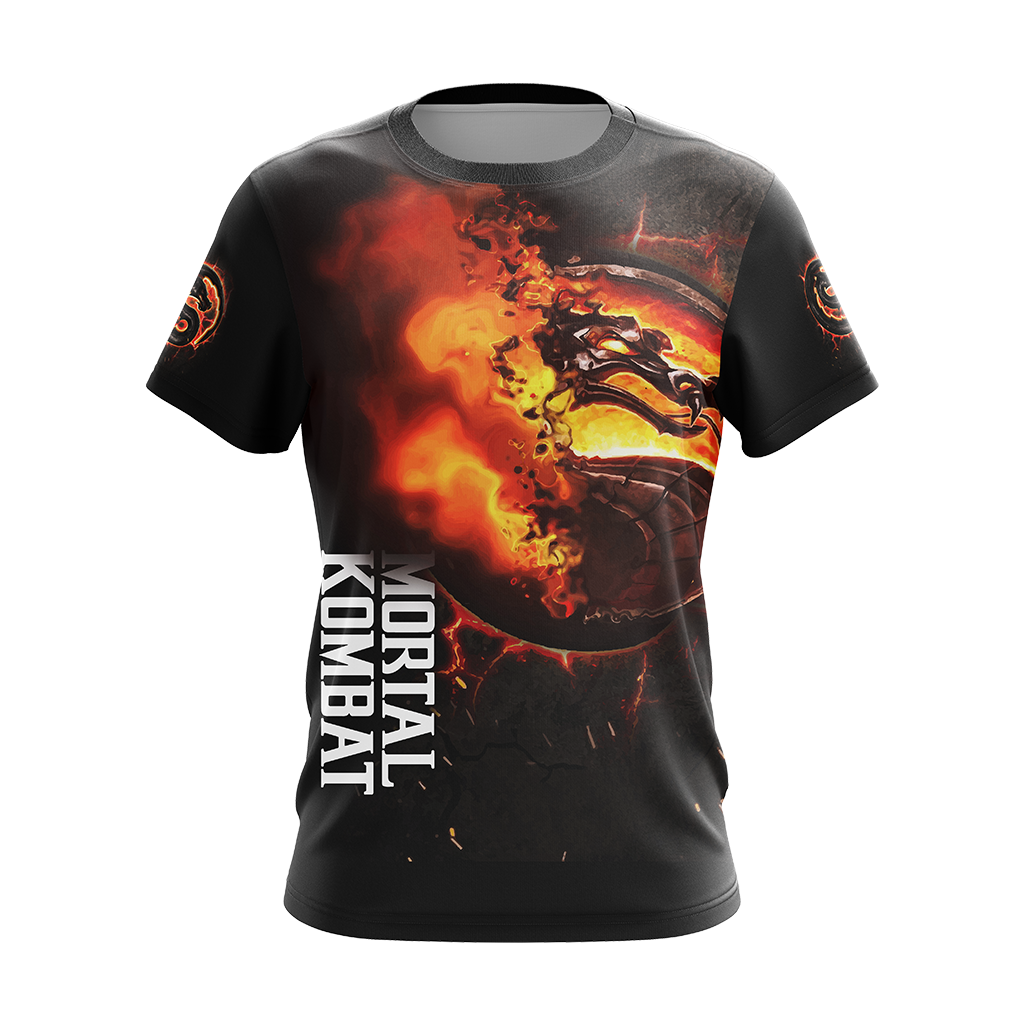 Mortal Kombat symbol Unisex 3D T-shirt   