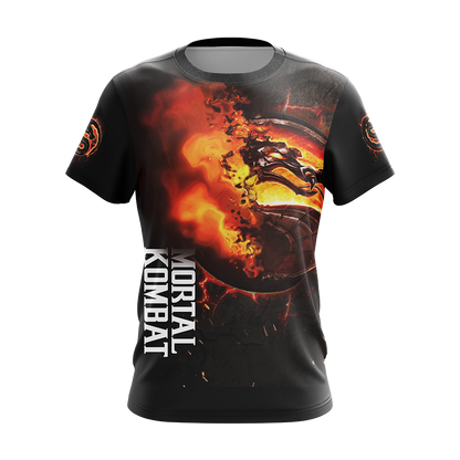 Mortal Kombat symbol Unisex 3D T-shirt   