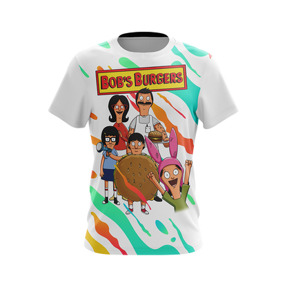Bob's Burgers New Unisex 3D T-shirt   
