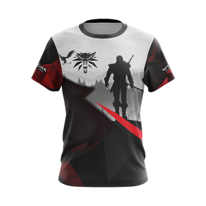 The Witcher 3 Emblem Unisex 3D T-shirt   