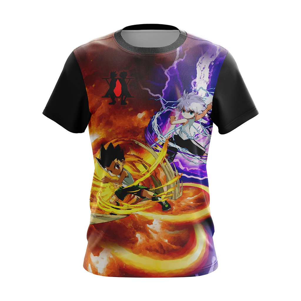 Hunter x Hunter - Gon and Killua Zoldyck Unisex 3D T-shirt   