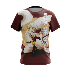 Inuyasha-Sesshomaru Unisex 3D T-shirt   