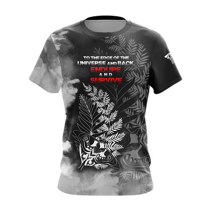 The Last Of Us  - To The Edge Of The Universe And Back. Endure And Survive Unisex 3D T-shirt Zip Hoodie   