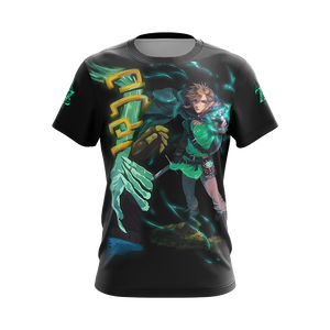 The Legend Of Zelda: Breath Of The Wild (BotW) Link Unisex 3D T-shirt   