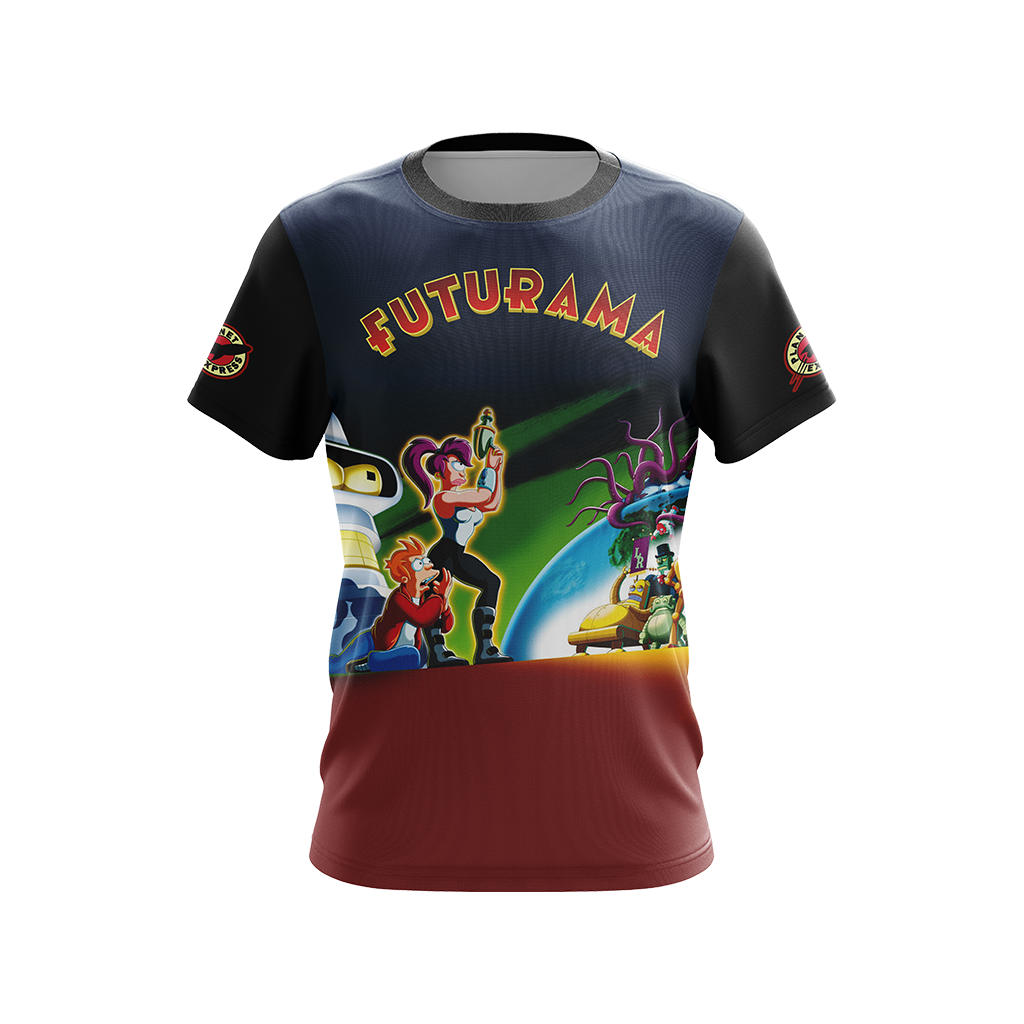 Futurama New Style Unisex 3D T-shirt   