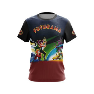 Futurama New Style Unisex 3D T-shirt   